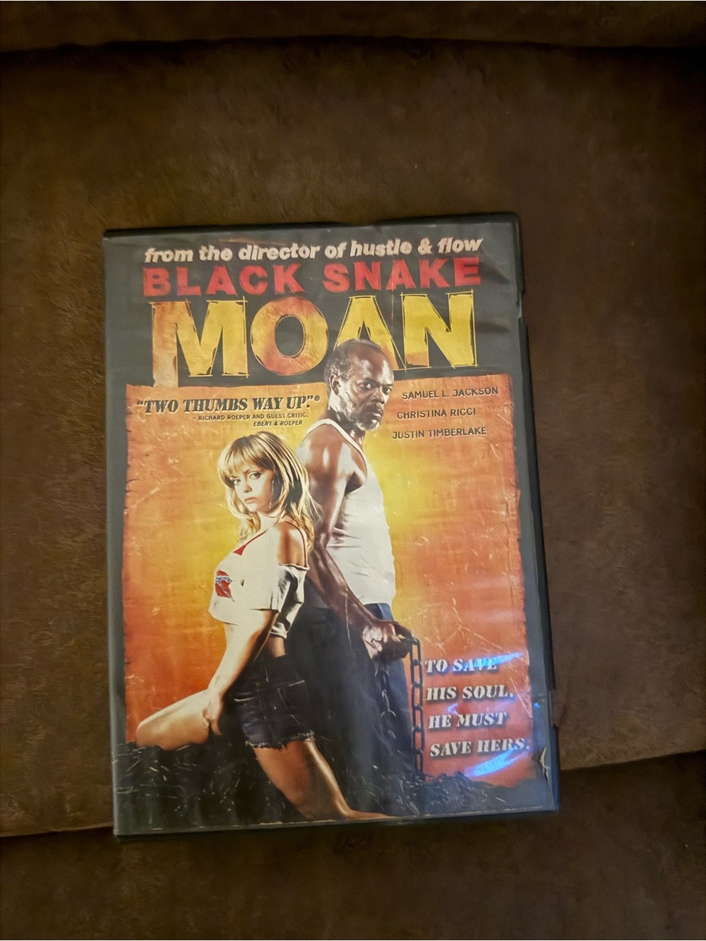 Black Snake Moan DVD - Orange/Yellow Cover